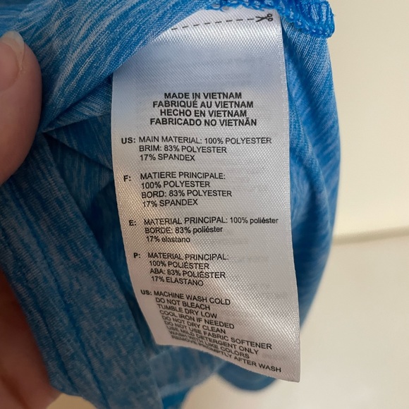 Adidas Women’s Athletic Cut Blue Tank Top, Size Large - Picture 5 of 5